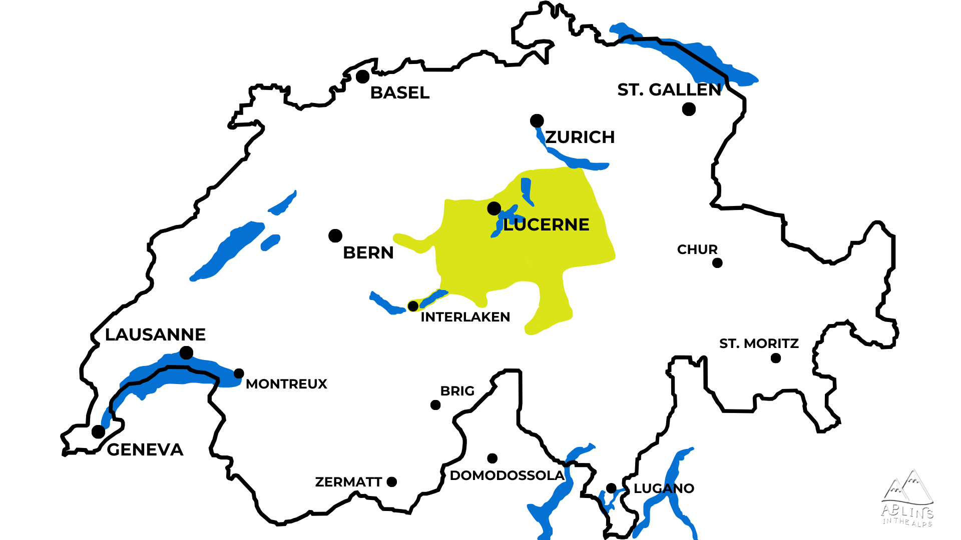 Tell Pass validity map by aplins in the alps