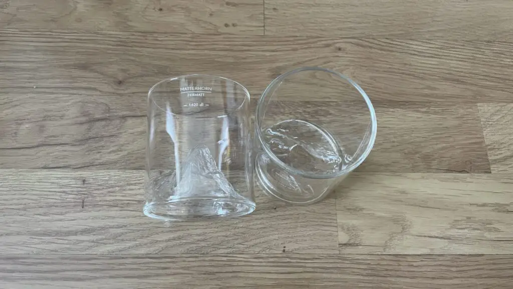 matterhorn zermatt whiskey glass eiger grindelwald swiss souvenir