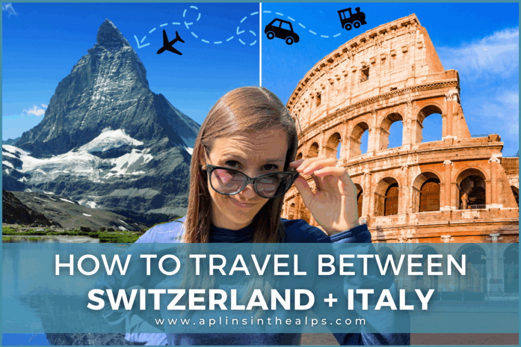 traveling between switzerland and italy by aplins in the alps blog thumbnail