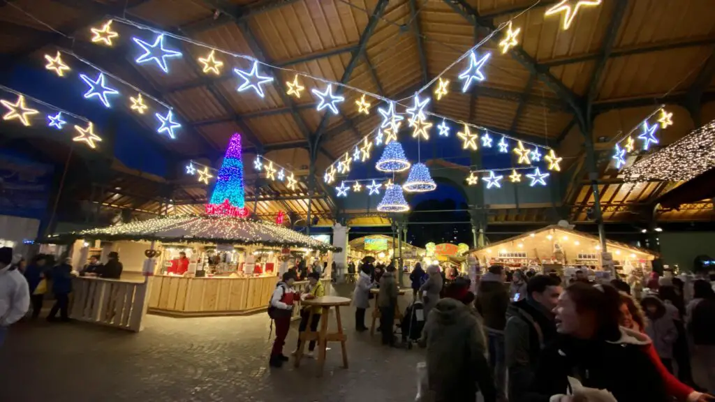 inside market square at montreux noel swiss christmas market