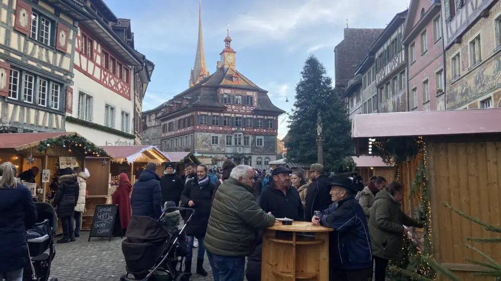 stein am rhein christmas market square