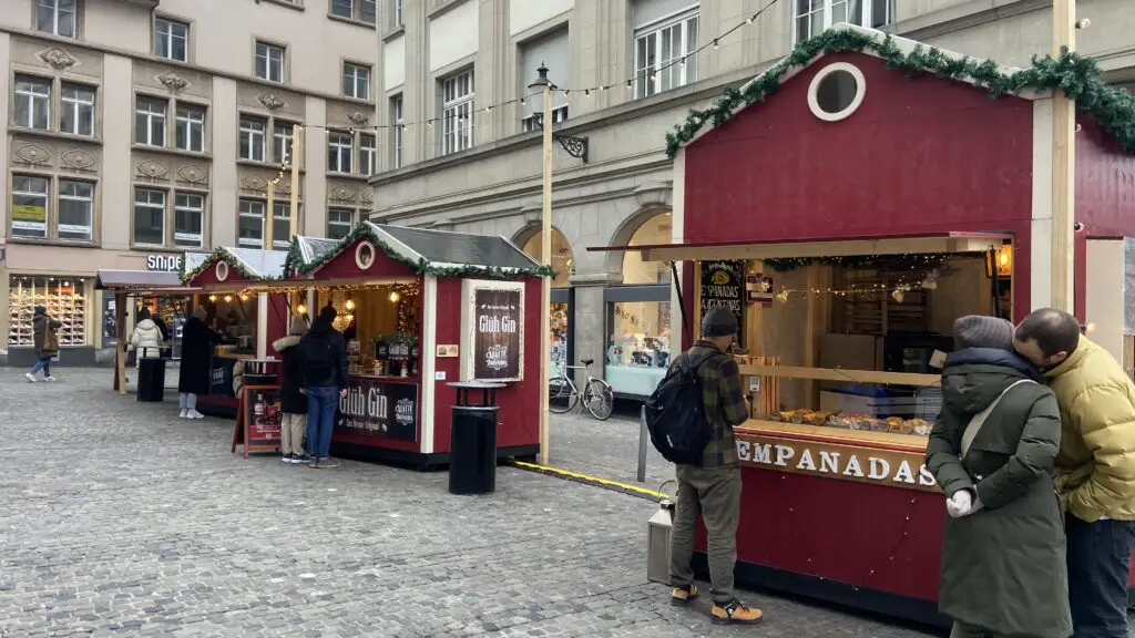 zurich niederdorf christmas market