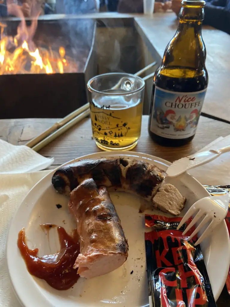 vevey switzerland christmas market with noel christmas beer and gluhwein with amaretto