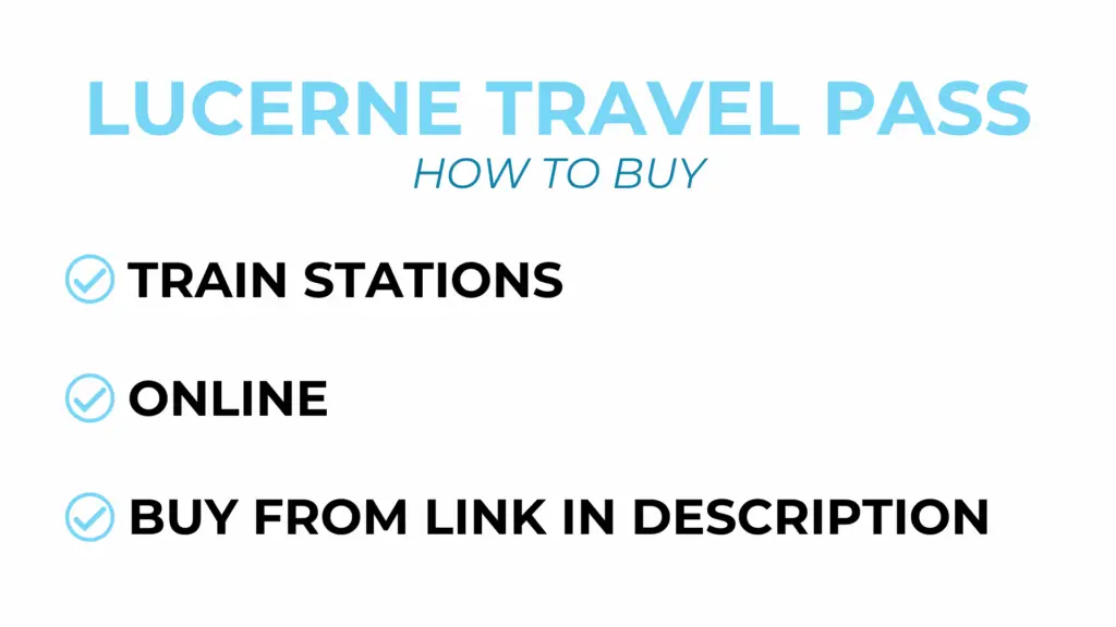 lucerne travel pass where to buy in switzerland train pass