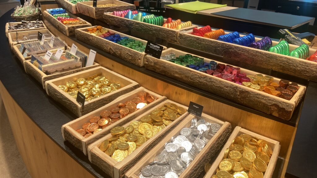 aeschbach chocolatier swiss chocolate coins
