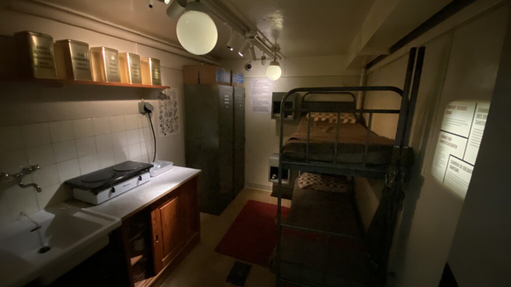 fort de chillon bunk room