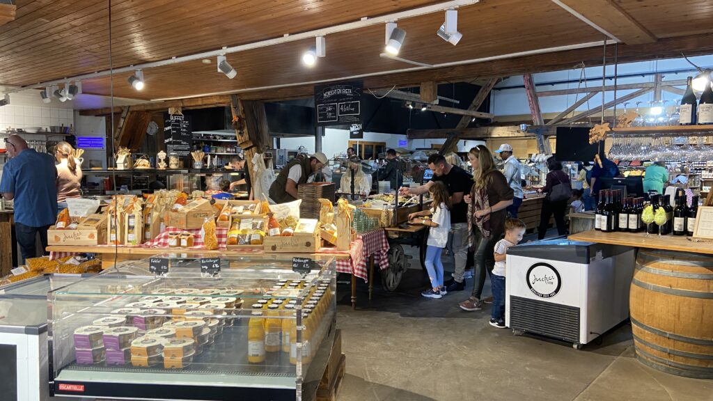 swiss food from jucker farms bachlihof restaurant day trip from zurich switzerland