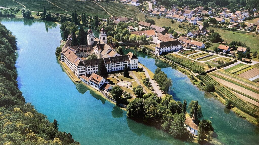 rheinau switzerland island monastery