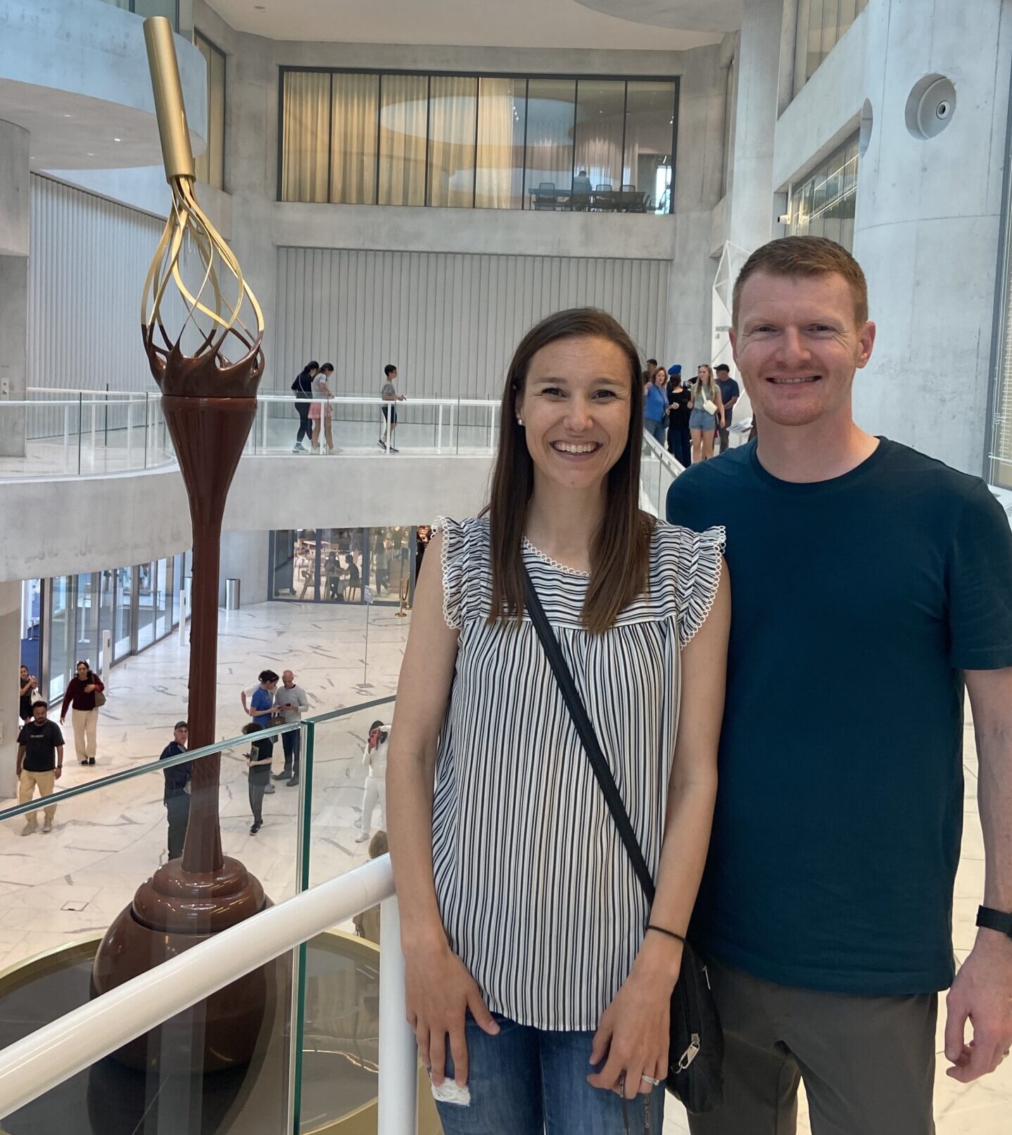 Jana and Brett at Lindt Home of Chocolate