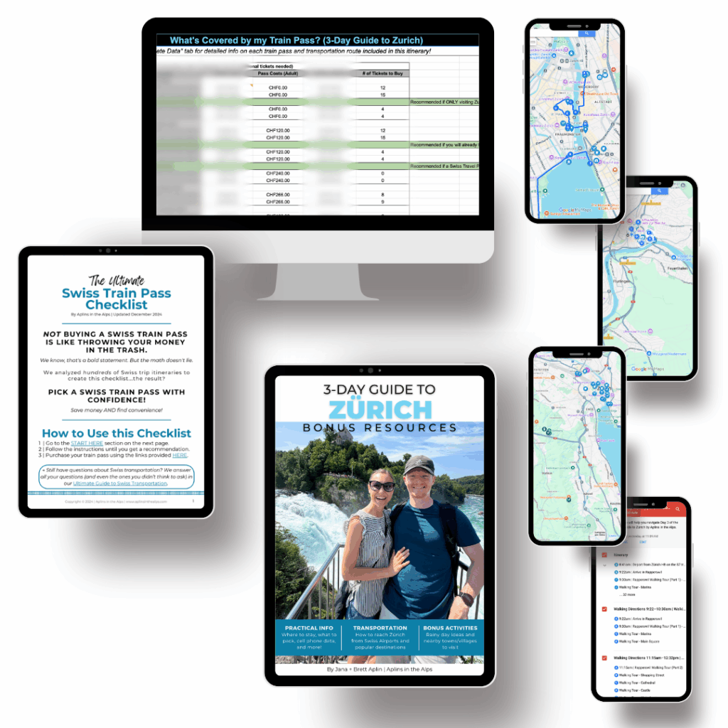 3-day guide to zurich switzerland travel guide bonuses by aplins in the alps bundle bonuses