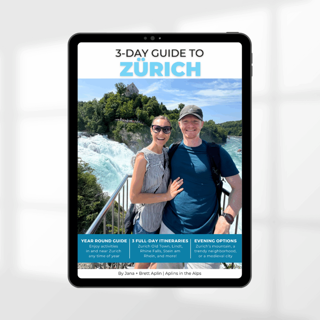 3-day guide to zurich switzerland travel guide by aplins in the alps square