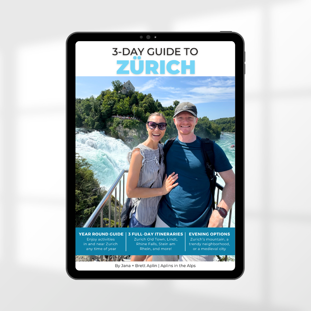 3-day guide to zurich switzerland travel guide by aplins in the alps square