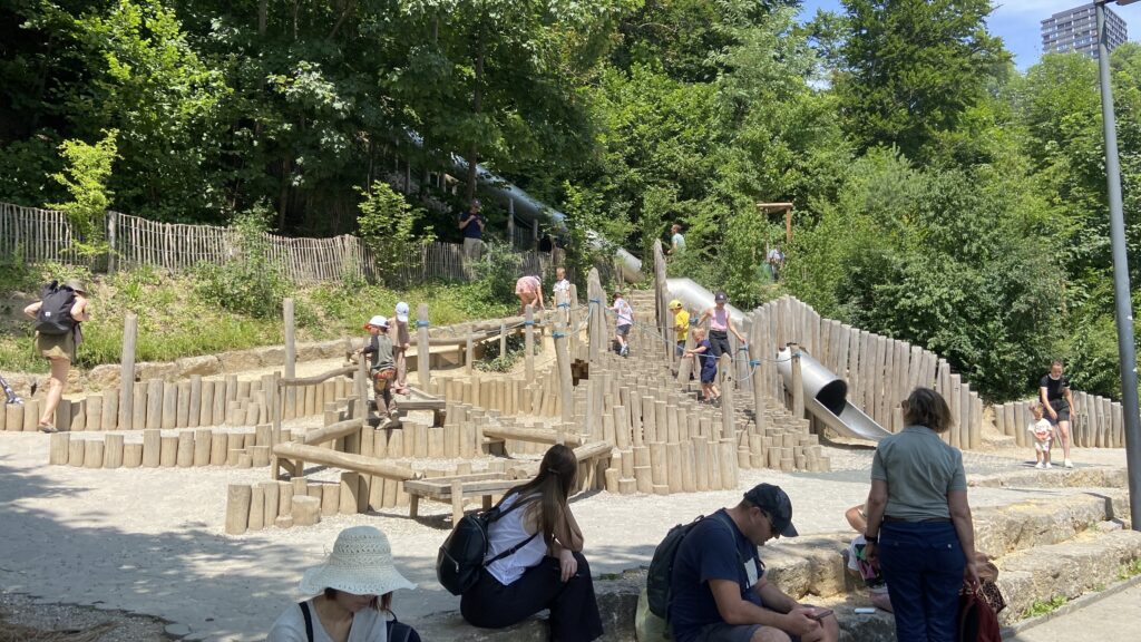 rhine falls switzerland playground