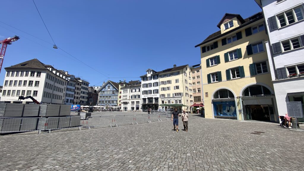 Munsterhof square zurich