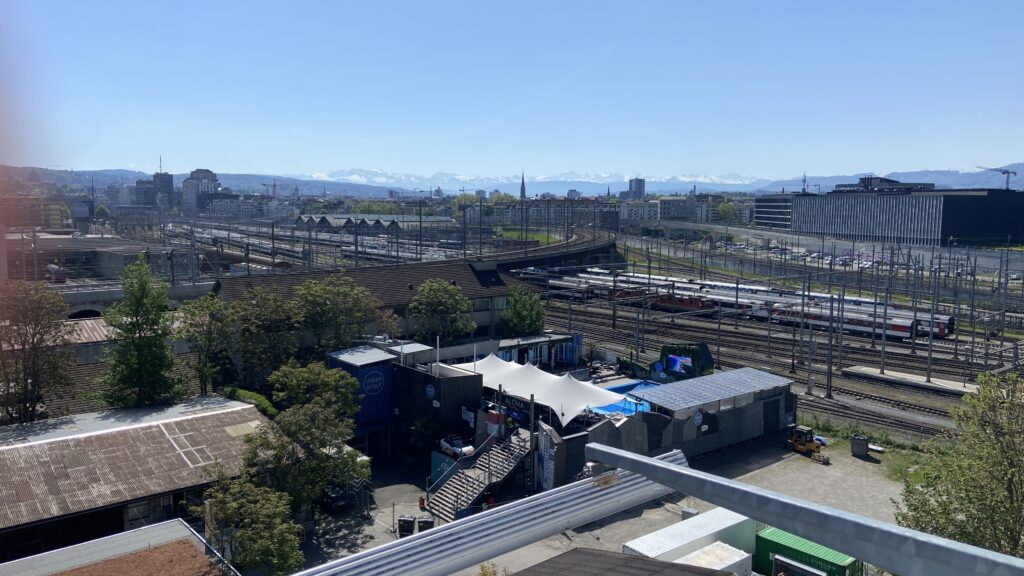 zurich freitag tower view