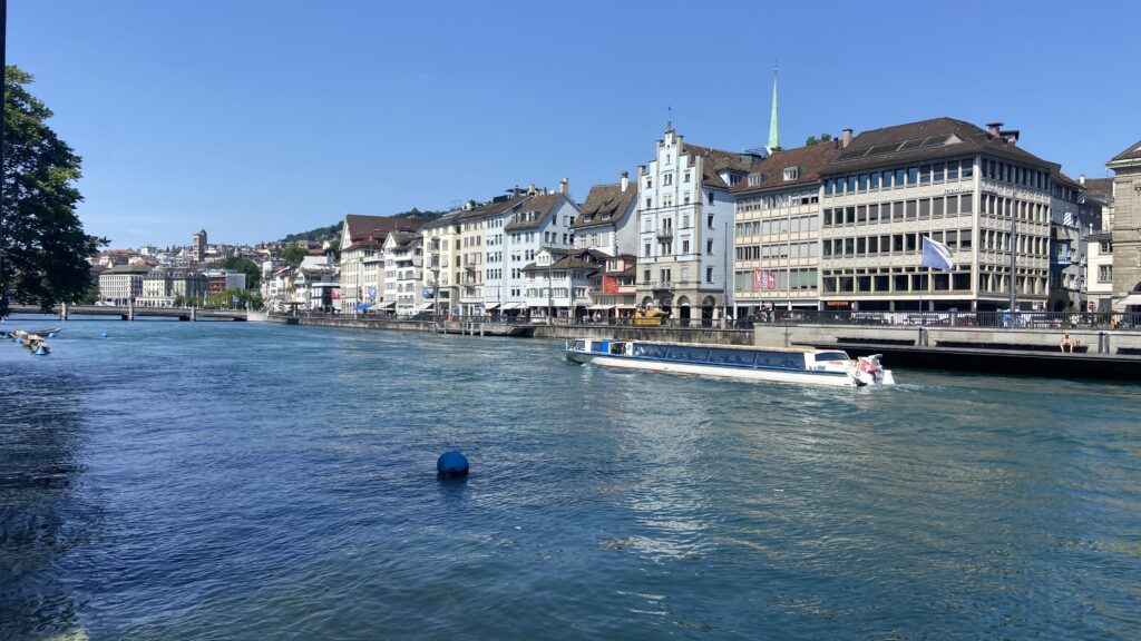 limmat river schipfe neighborhood river cruise