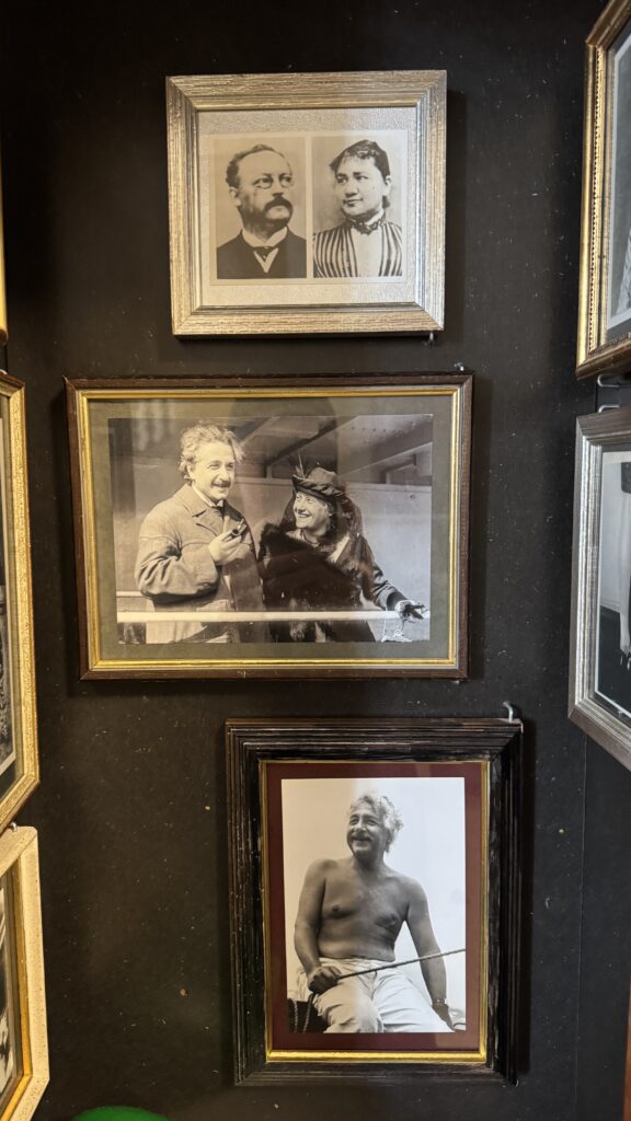 photo frames in einstein's locker zurich