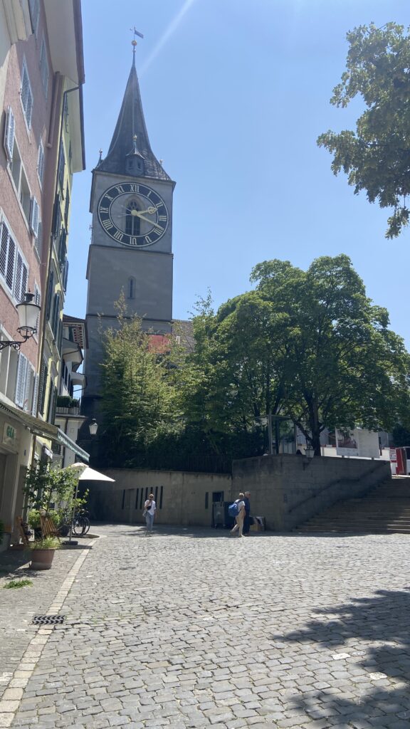 st peter church zurich switzerland