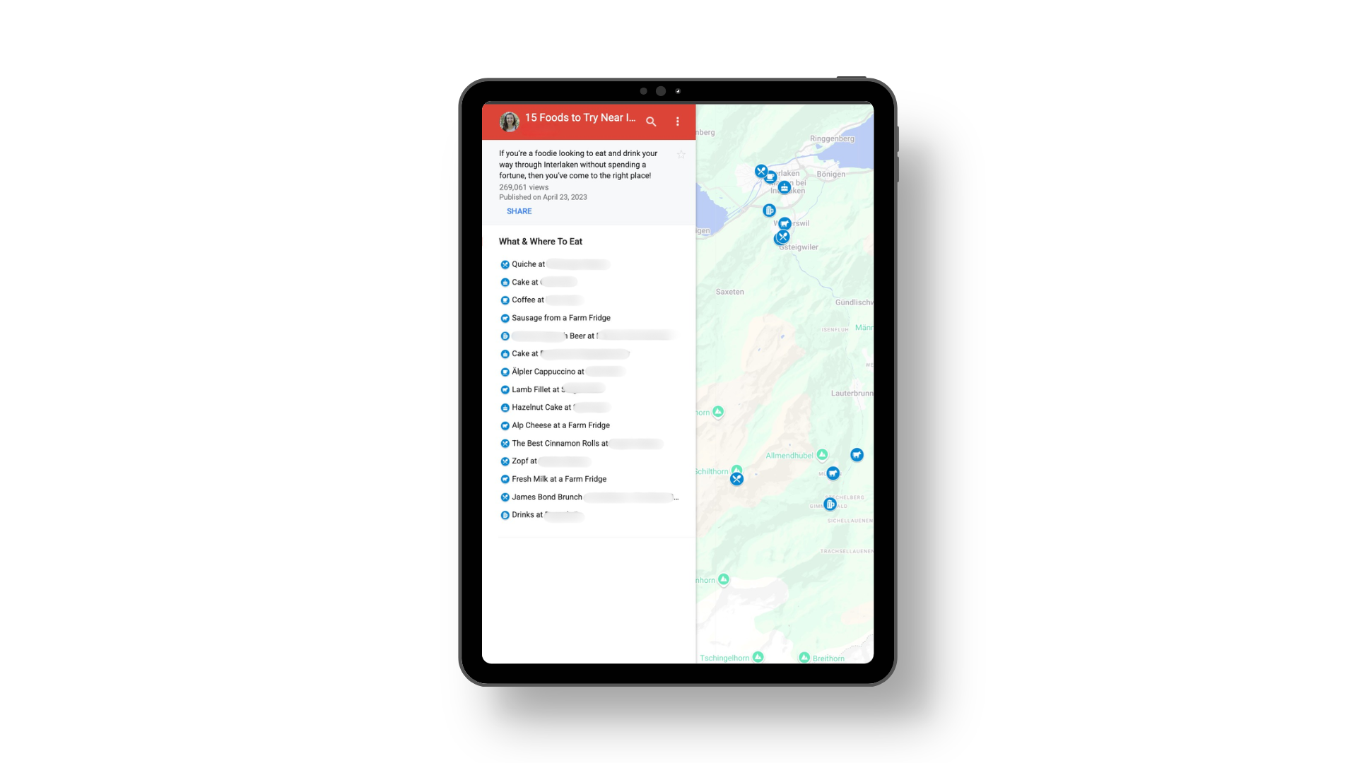 What and Where to Eat in Interlaken