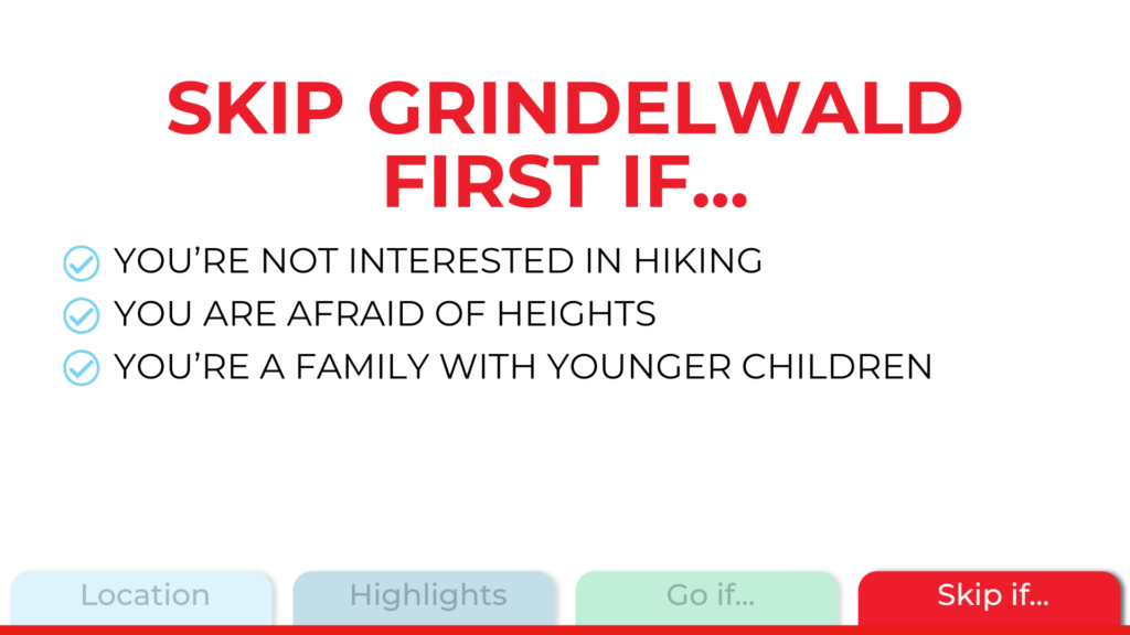 Skip grindelwald first if... by aplins in the alps