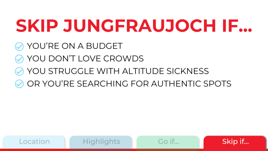 Skip jungfraujochj if...by aplins in the alps