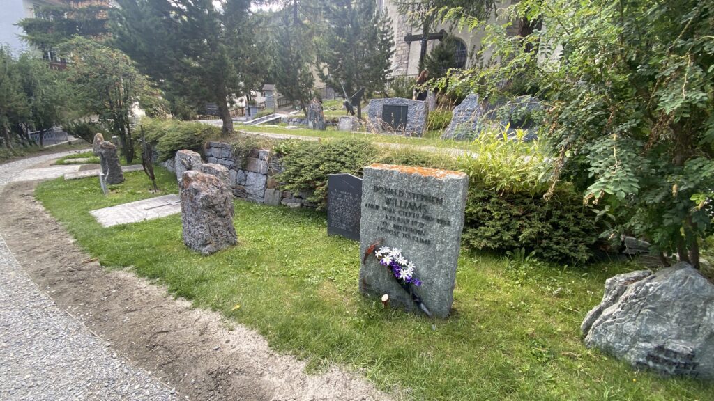 zermatt switzerland hikers cemetary
