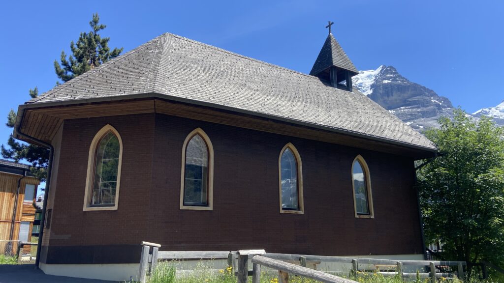 church in murren switzerland