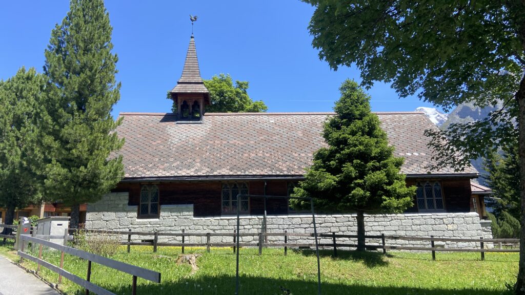 murren switzerland church
