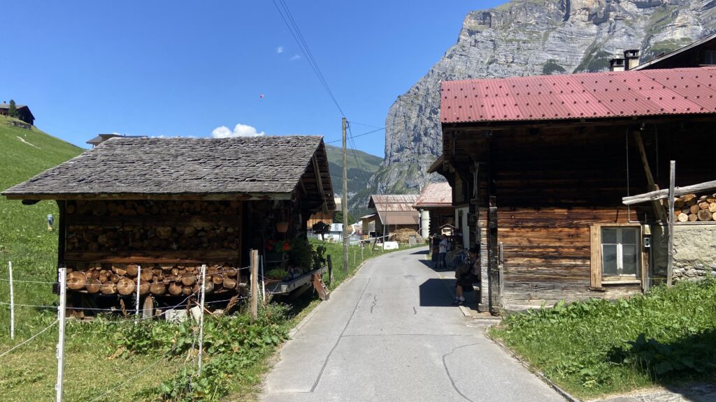 gimmelwald switzerland village in the swiss alps