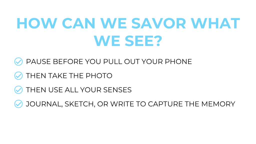How can we savor what we see_ 4