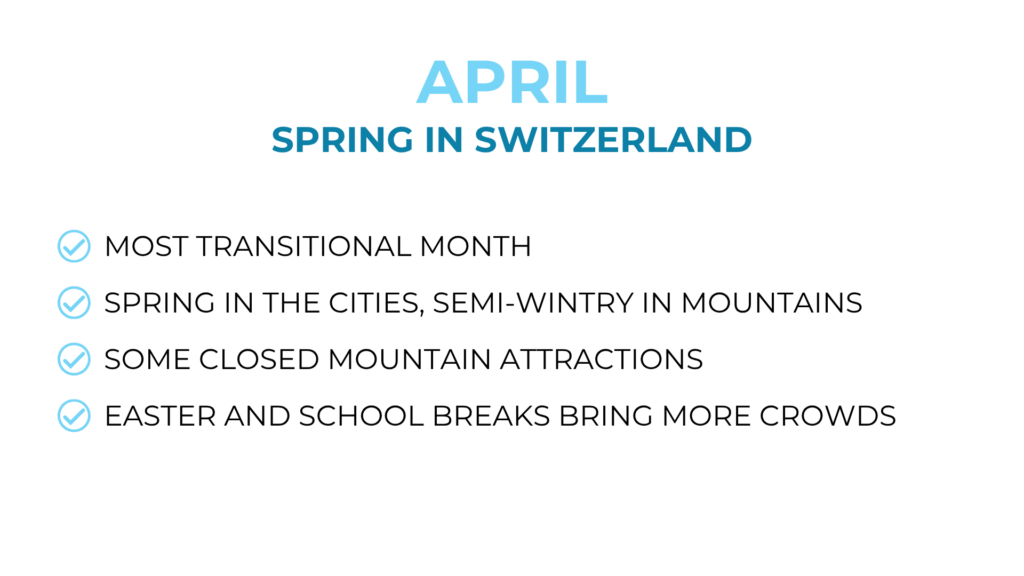 april in switzerland by aplins in the alps